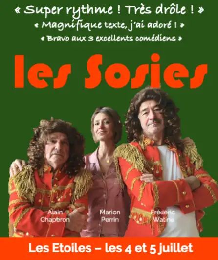 Affiche  spectacle : Les Sosies