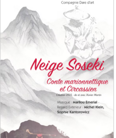 Affiche du spectacle Neige Soseki