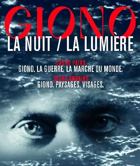 Affiche  spectacle : Giono. la nuit, la lumière
