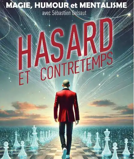 Affiche  spectacle : Hasard et contretemps