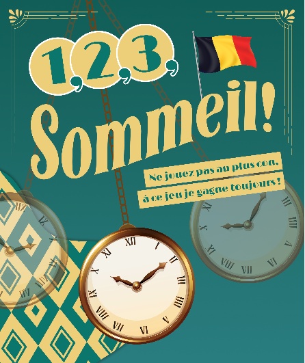 Affiche du spectacle 1, 2, 3, Sommeil !