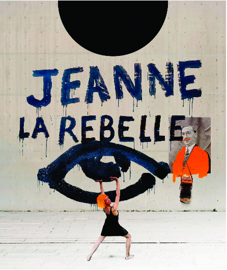 Affiche du spectacle Jeanne la rebelle