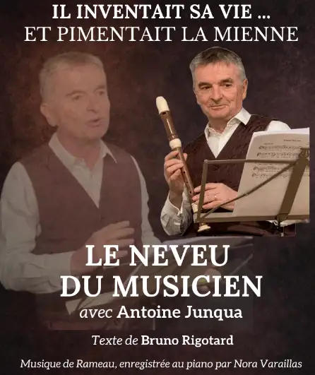 Affiche  spectacle : Le Neveu du musicien