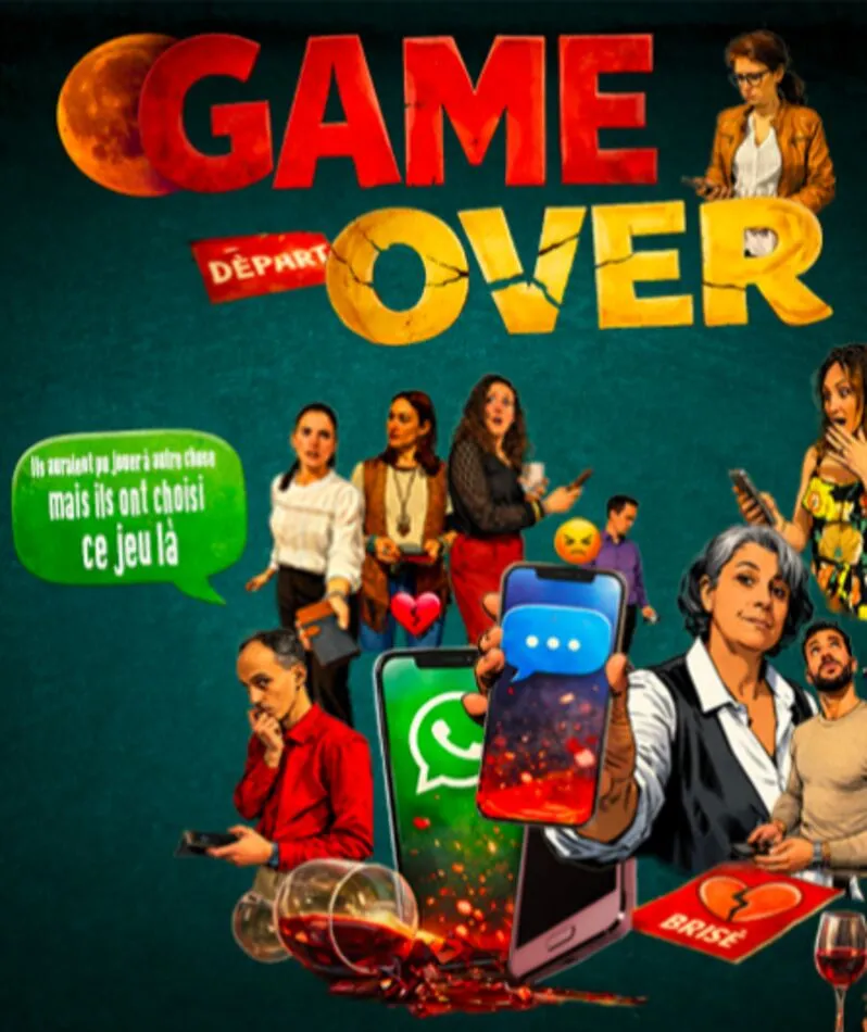 Affiche  spectacle : Game over