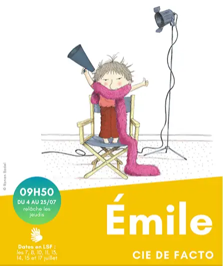 Affiche  spectacle : Émile