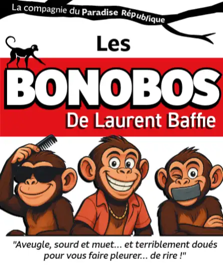 Affiche  spectacle : Les Bonobos