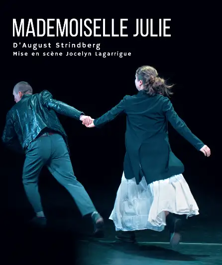 Affiche  spectacle : Mademoiselle Julie