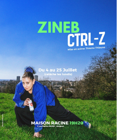 Affiche du spectacle ctrl-z