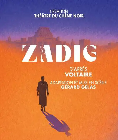 Affiche  spectacle : Zadig