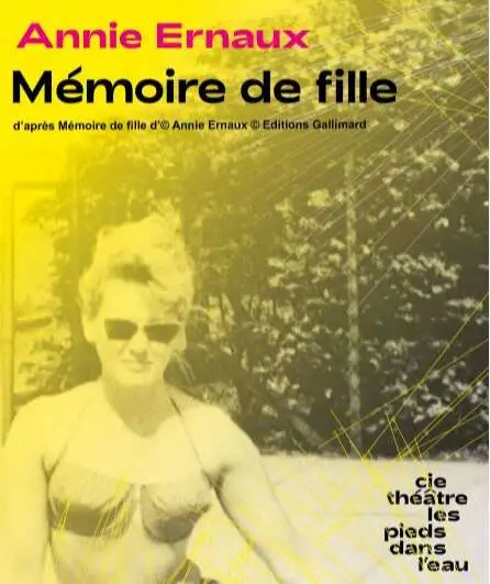 Affiche  spectacle : Mémoire de fille