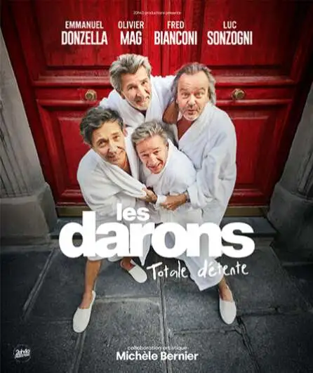 Affiche  spectacle : Les Darons