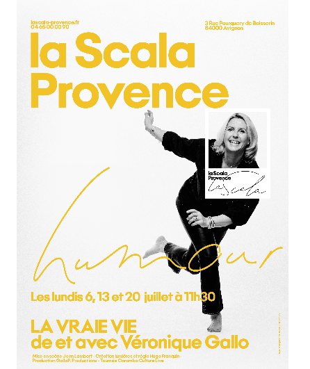 Affiche du spectacle La vraie vie