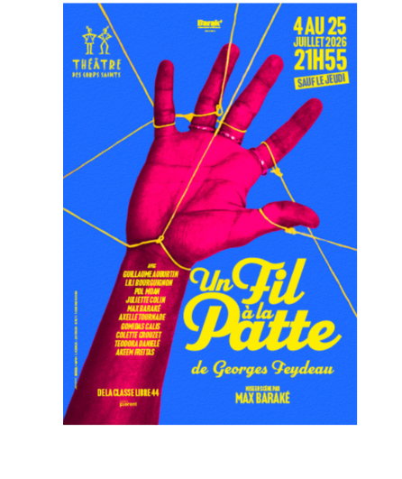 Affiche du spectacle Un fil à la patte