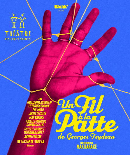 Affiche du spectacle Un fil à la patte