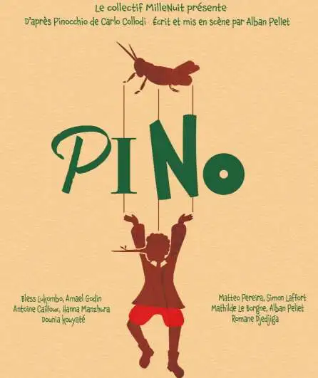 Affiche  spectacle : Pino
