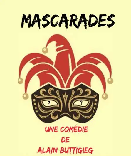 Affiche  spectacle : mascarades