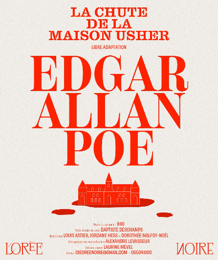 Affiche du spectacle La Chute de la maison Usher