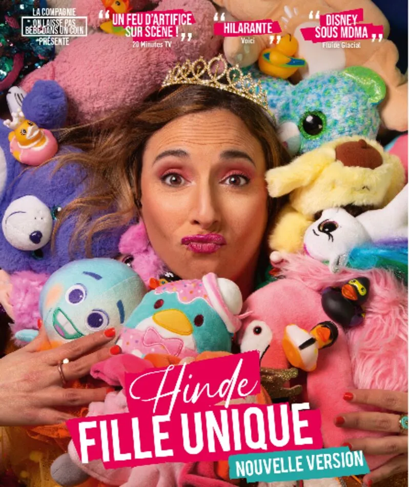 Affiche  spectacle : Fille unique
