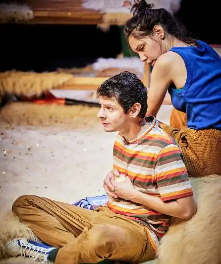 Affiche  spectacle : Les hamsters n'existent pas