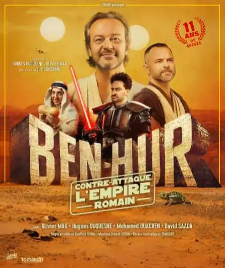 Affiche  spectacle : Ben-hur