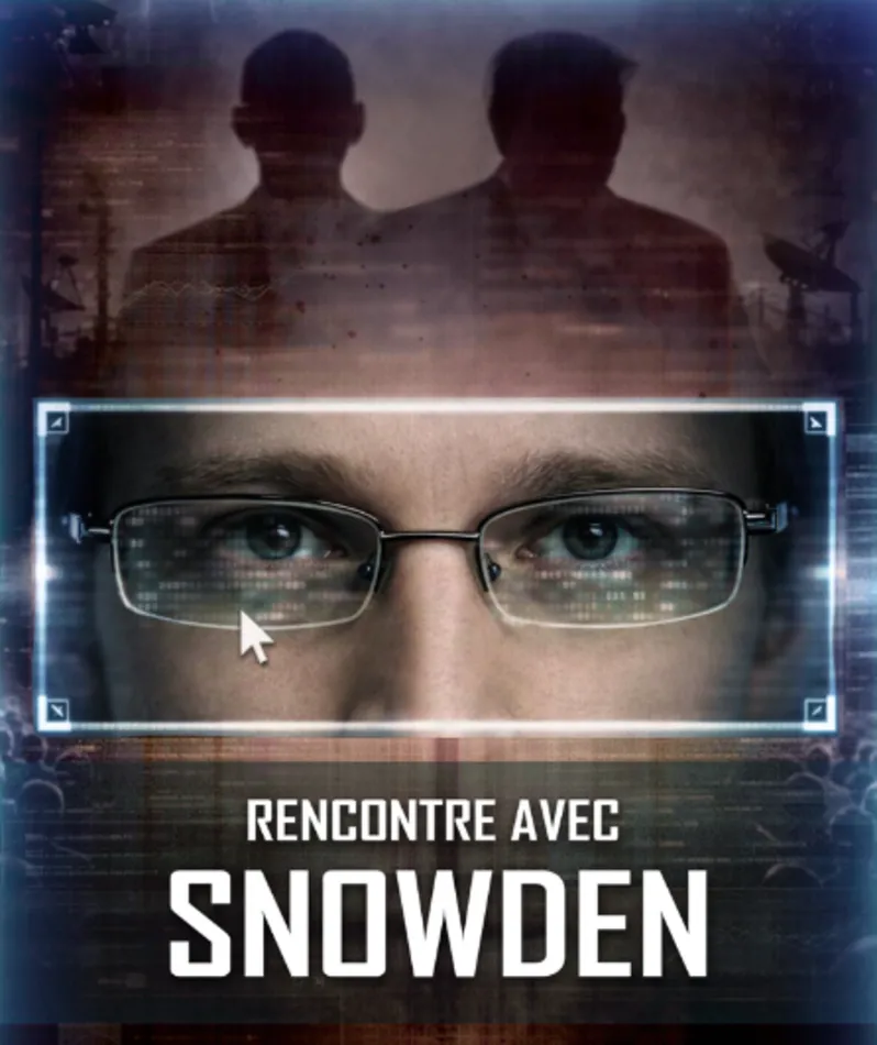Affiche  spectacle : Rencontre avec Snowden