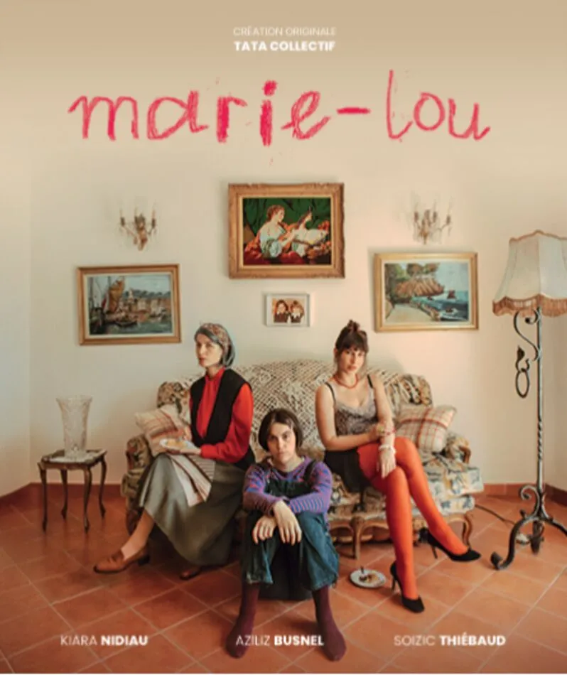 Affiche  spectacle : Marie lou