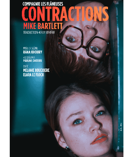 Affiche du spectacle Contractions