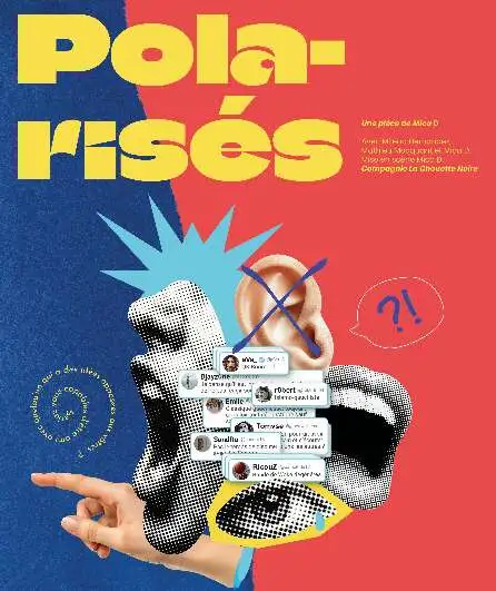 Affiche  spectacle : Polarisés