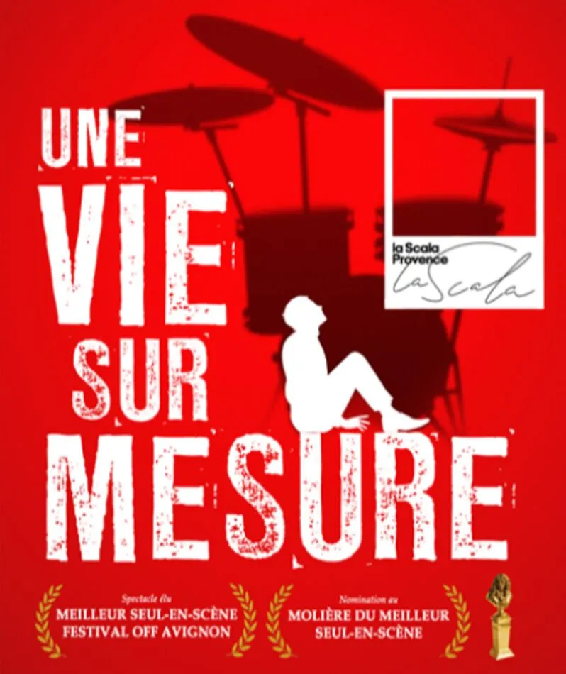 Affiche  spectacle : Une vie sur mesure
