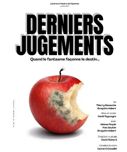Affiche  spectacle : Derniers jugements