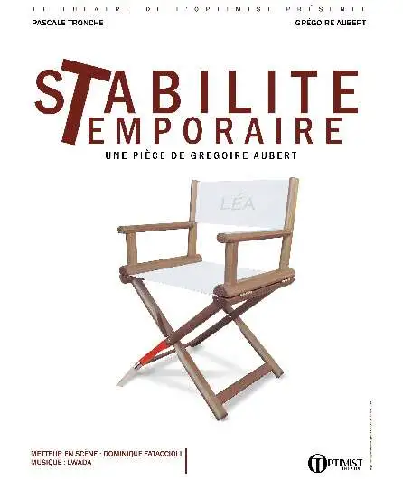Affiche  spectacle : Stabilité temporaire