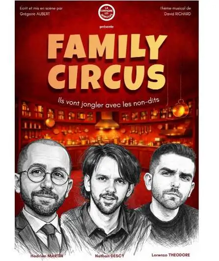 Affiche  spectacle : Family circus