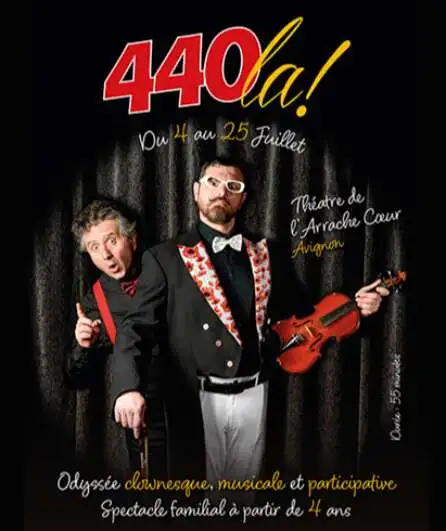 Affiche  spectacle : 440 Là !