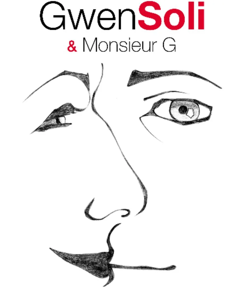 Affiche  spectacle : Gwen Soli & Monsieur G
