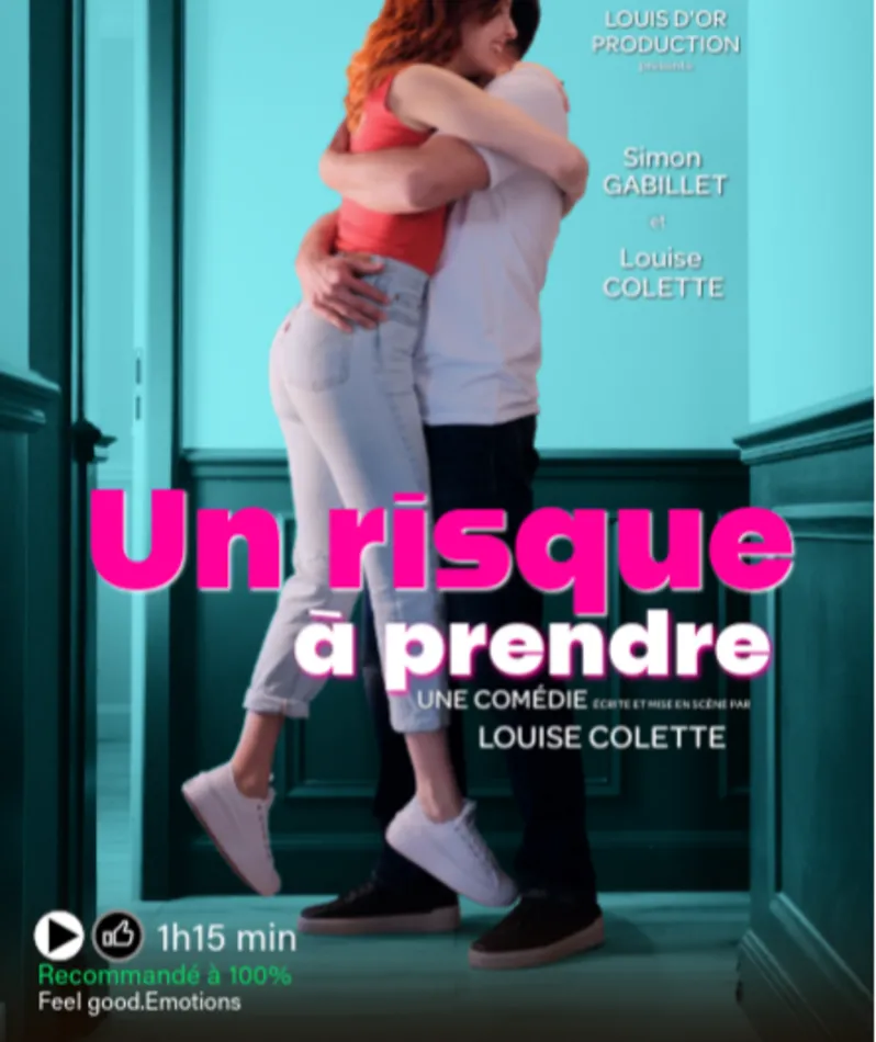Affiche  spectacle : un risque à prendre