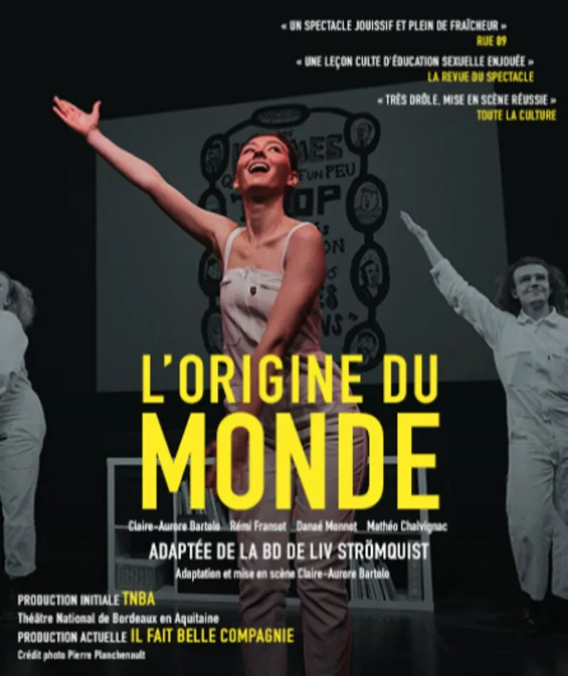 Affiche  spectacle : L'Origine du monde