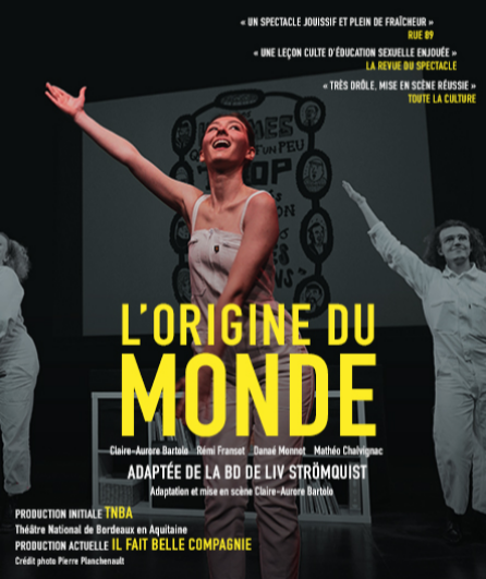 Affiche du spectacle L'Origine du monde
