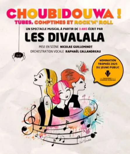 Affiche  spectacle : Choubidouwa !