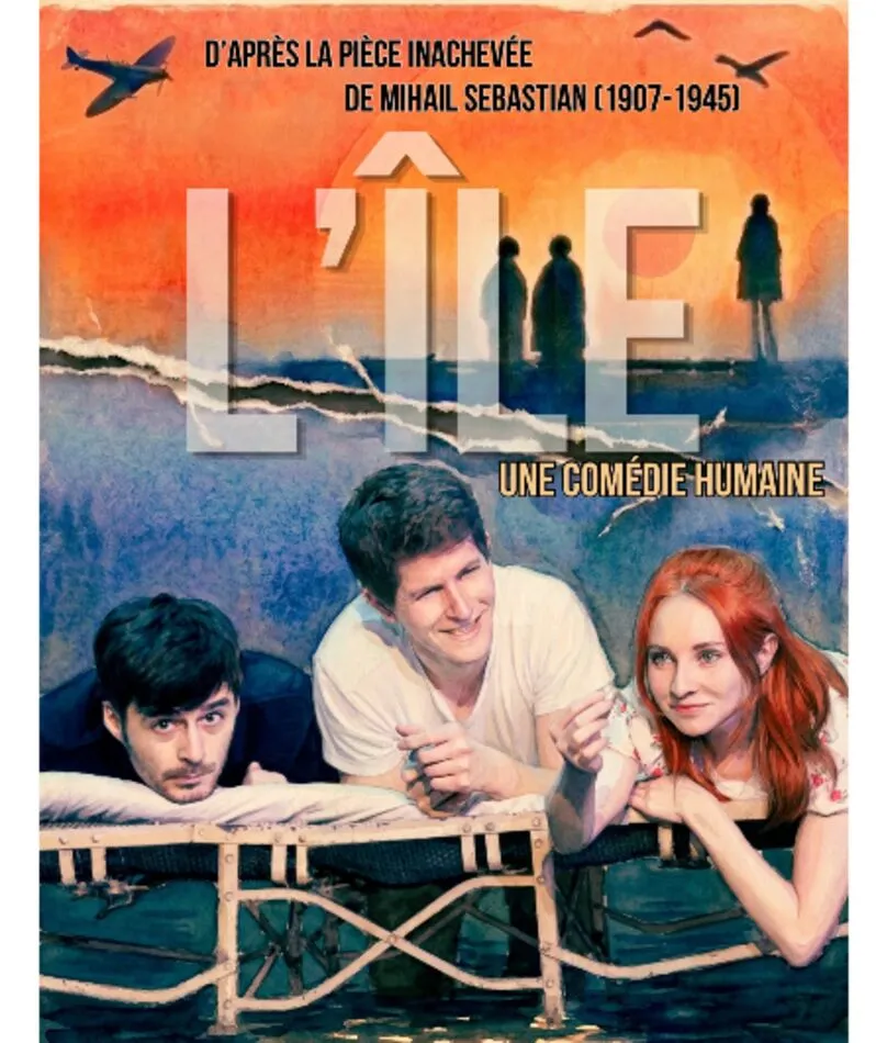 Affiche  spectacle : L’île