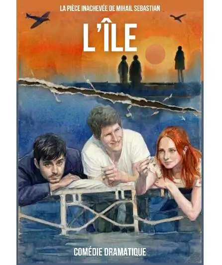 Affiche  spectacle : L’île
