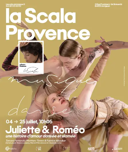 Affiche  spectacle : Juliette & Roméo