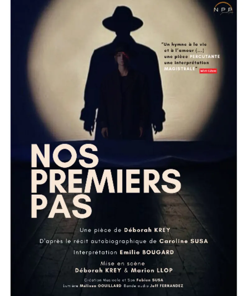 Affiche  spectacle : Nos Premiers Pas