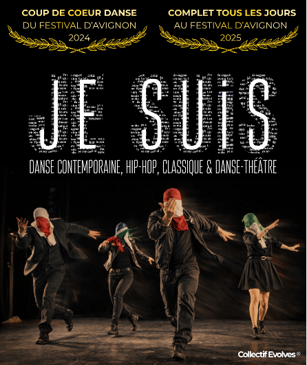 Affiche du spectacle Je Suis
