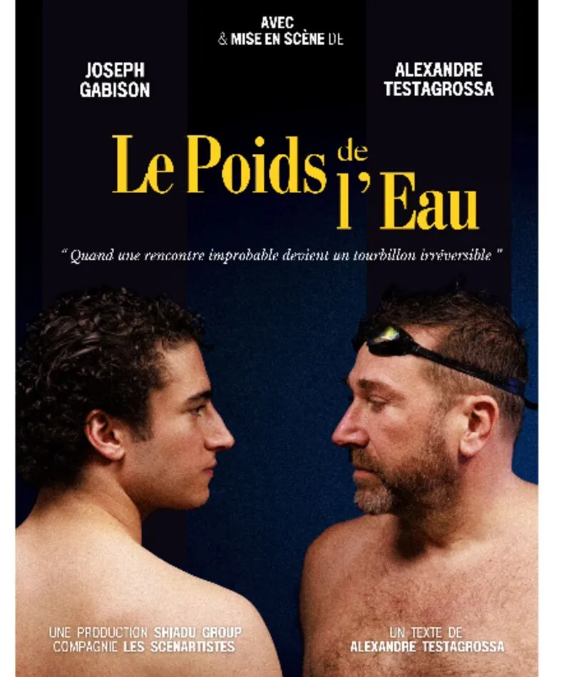 Affiche  spectacle : Le poids de l’eau