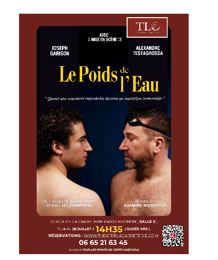 Affiche du spectacle Le poids de l’eau