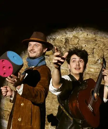 Affiche  spectacle : Il était deux voix