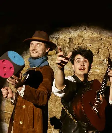 Affiche  spectacle : Il était deux voix