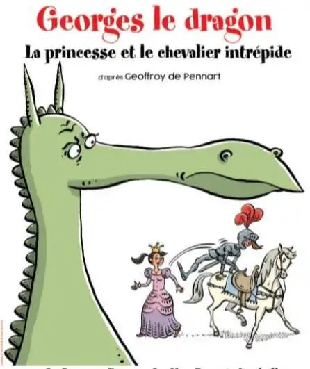 Affiche  spectacle : Georges le dragon