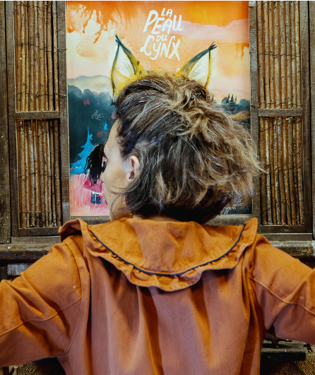 Affiche du spectacle La Peau du Lynx