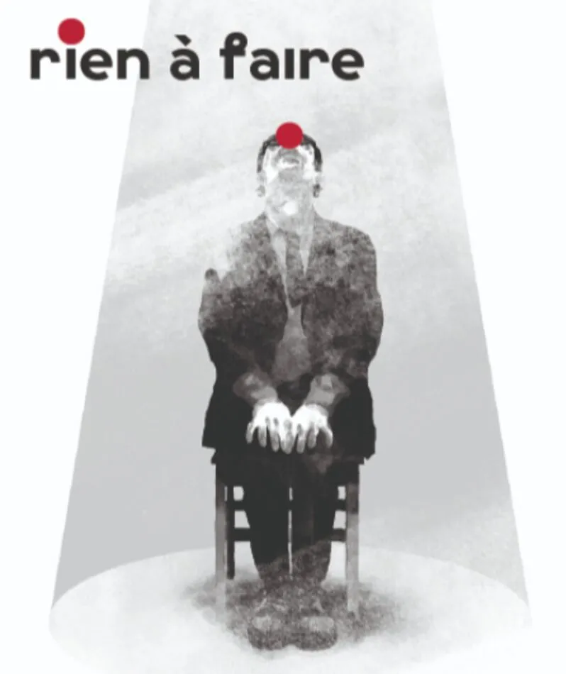 Affiche  spectacle : Rien à faire